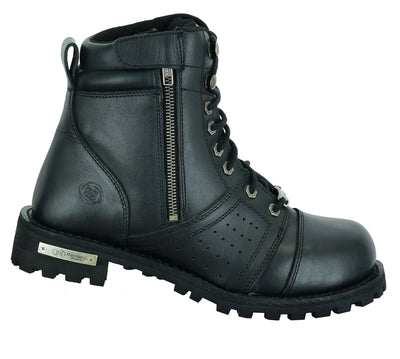 Hardtrack Men's 6" Leather Boots – Black Men's Footwear Renegade Classics