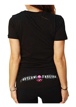 Women's HBIC V-Neck T-Shirt Women's Shirts Outlaw Threadz