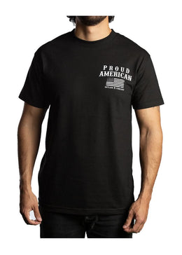 Men's Outlaw Threadz American Support USA Country Flag T Shirt Men's Shirts Outlaw Threadz