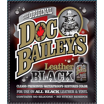 DBailey Doc Bailey's Leather Black Redye and Waterproof Leather Cleaners Doc Bailey's