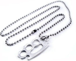 AB340 Brass Knuckle Necklace Necklaces/ Chokers Renegade Classics