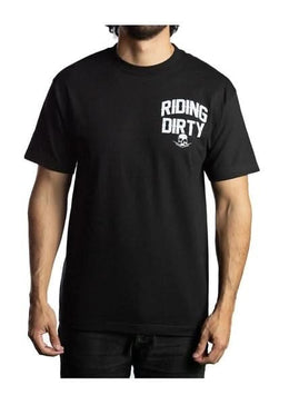 Men's Riding Dirty Biker T-Shirt Men's Shirts Outlaw Threadz