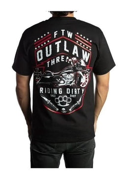 Men's Riding Dirty Biker T-Shirt Men's Shirts Outlaw Threadz