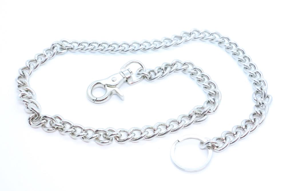 WC003 34" Wallet Chain Chrome Wallet Chains/Key Leash Renegade Classics