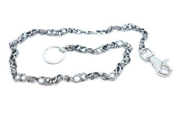 WC-7017 34" Wallet Chain Small Skulls Wallet Chains/Key Leash Renegade Classics