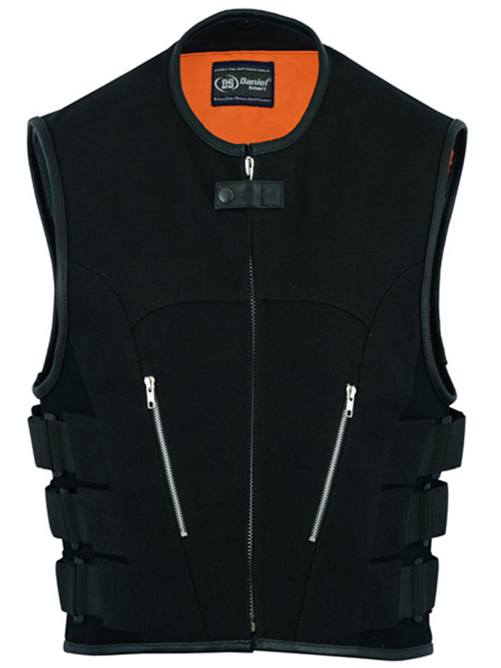 Sharp blow Men's Updated Canvas SWAT Team Style Vest