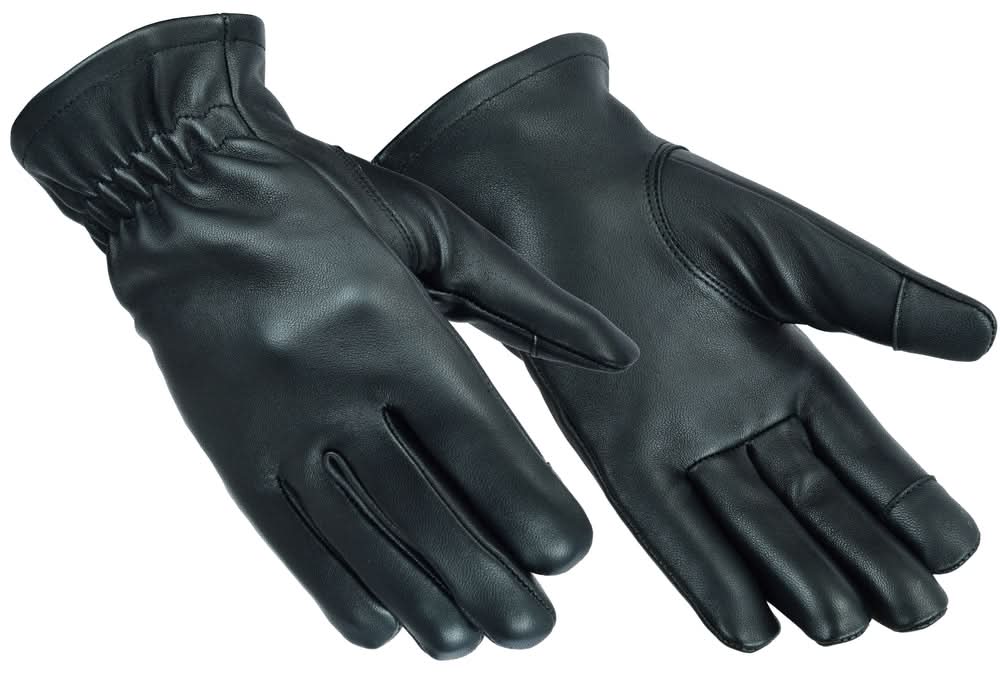 Dark Horn Men's leather gloves – Black Men's Lightweight Gloves Renegade Classics