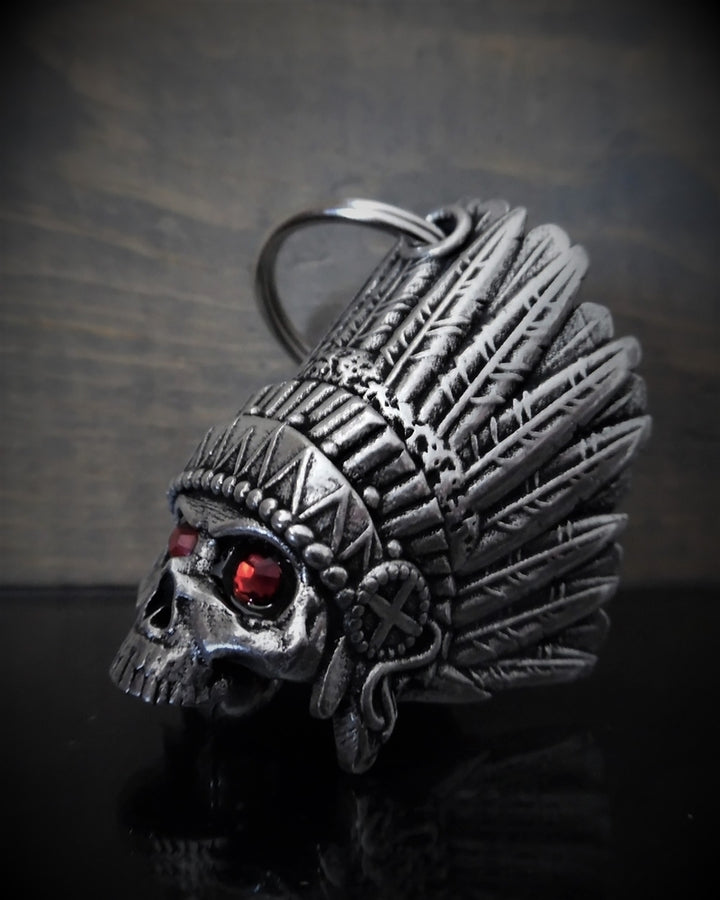 BB-74 Indian Skull Diamond Bell