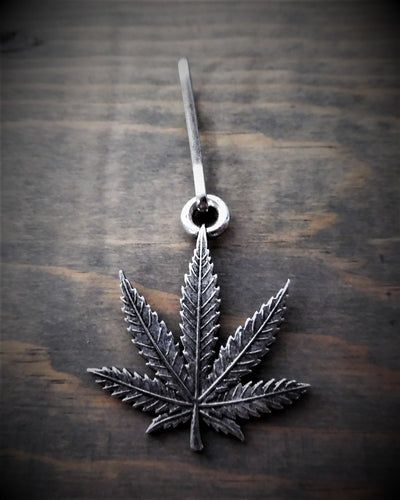 BZP-30 Bud Leaf Zipper Pull Zipper Pulls Bravo Bells