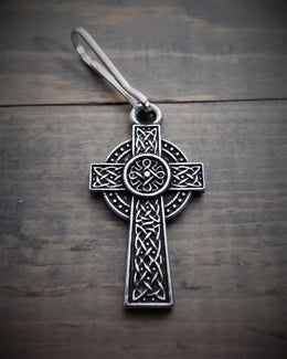 BZP-21 Celtic Cross Zipper Pull Zipper Pulls Bravo Bells