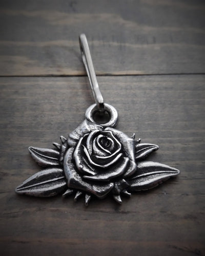 BZP-25 Rose Zipper Pull Zipper Pulls Bravo Bells