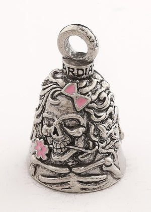 GB Lady Skull W Guardian Bell® GB Lady Skull W/Pink Guardian Bells Guardian Bell