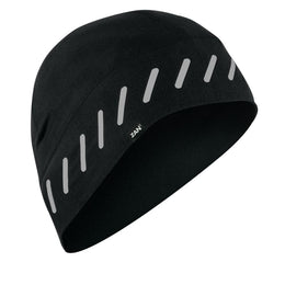 WHLL114R Helmet Liner/Beanie, SportFlex(tm) Series, Reflective, Black ZANHEADGEAR ZAN Headgear
