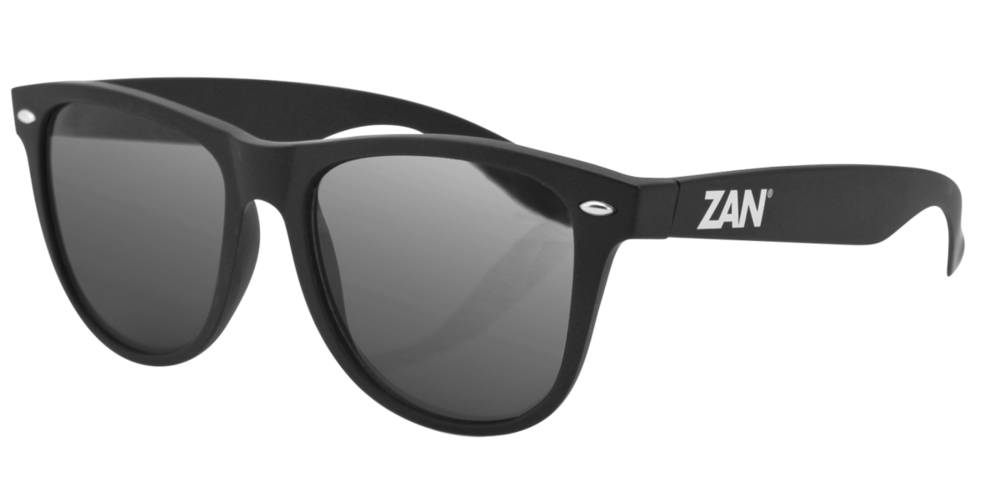 EZMT01 Minty Matte Black Frame, Smoke Lenses Sunglasses ZAN Headgear