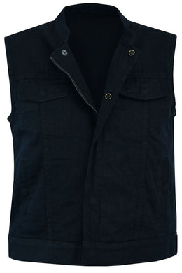 Black Soul womens denim vest Women's Denim Vests Renegade Classics