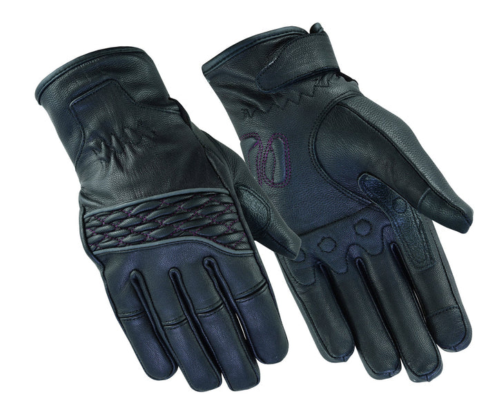 DS Women's Cruiser Glove (Black / Purple)