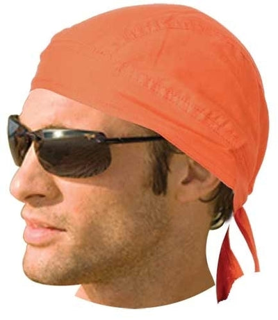HW2680 Headwrap Solid Orange Headwraps Renegade Classics