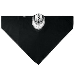 WNEO113 NEODANNA Mask- Cotton/Neoprene- Skull Half Face Masks ZAN Headgear