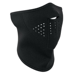 WNFM114H3 3-Panel Half Mask, Neoprene, Black Half Face Masks ZAN Headgear