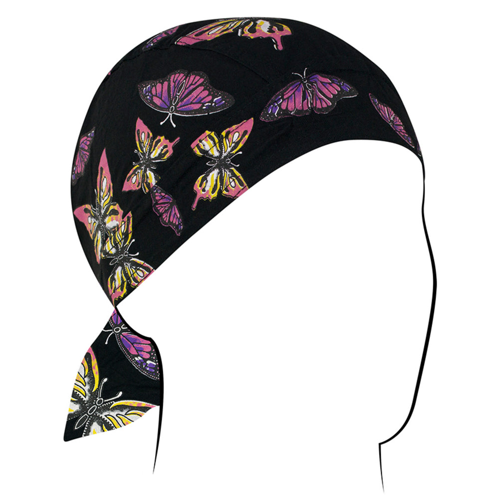 Z336 Flydanna®, Cotton, Mixed Butterflies Headwraps ZAN Headgear
