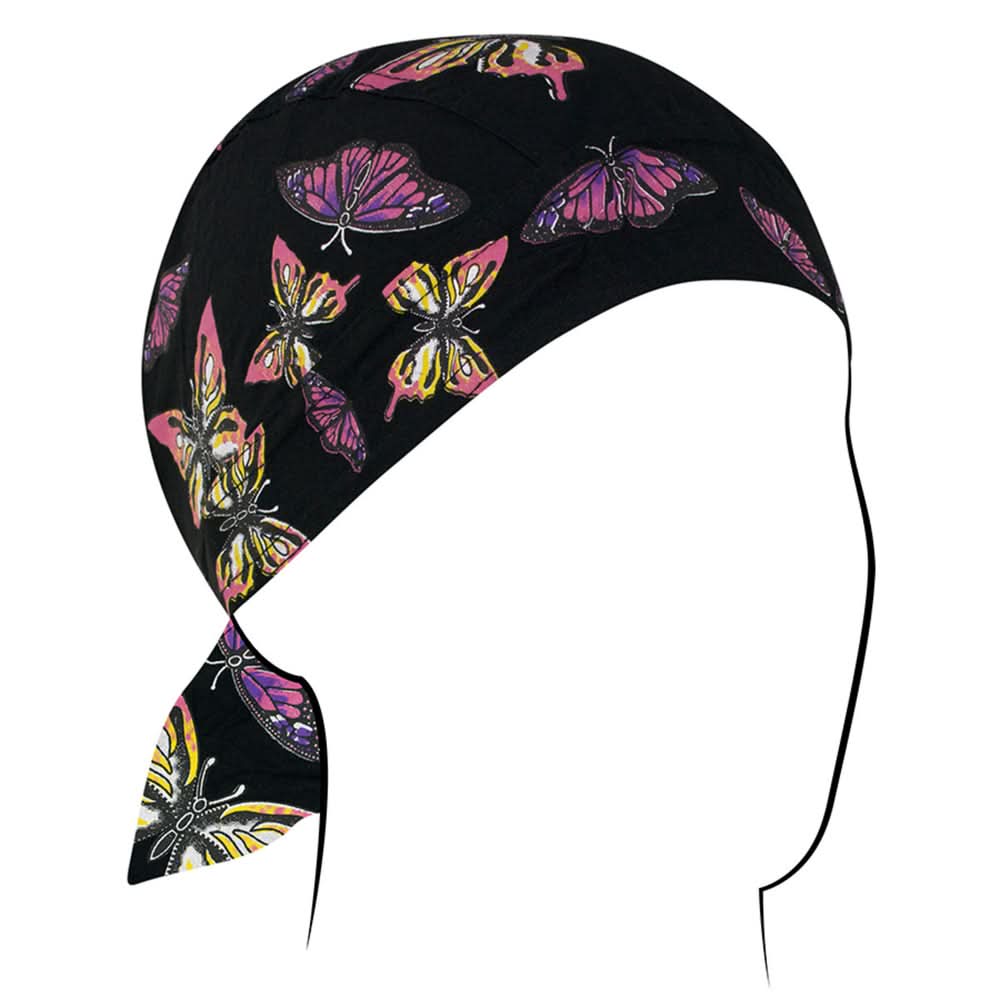 Z336 Flydanna®, Cotton, Mixed Butterflies Headwraps ZAN Headgear
