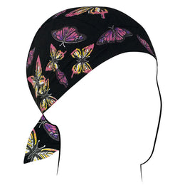 Z336 Flydanna®, Cotton, Mixed Butterflies Headwraps ZAN Headgear
