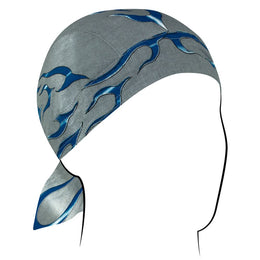 Z354 Flydanna®, Cotton, Blue Tank Flame Headwraps ZAN Headgear