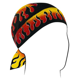 Z413 Flydanna®, Cotton, Reverse Flames Headwraps ZAN Headgear