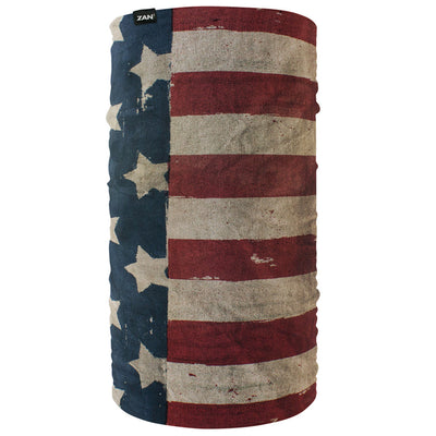 TF408 Motley Tube® Fleece Lined- Patriot Had/Neck/Sleeve Gear ZAN Headgear