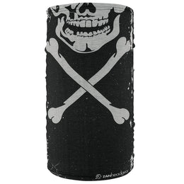 TF227 Motley Tube® Fleece Lined- Skull Xbones Had/Neck/Sleeve Gear ZAN Headgear