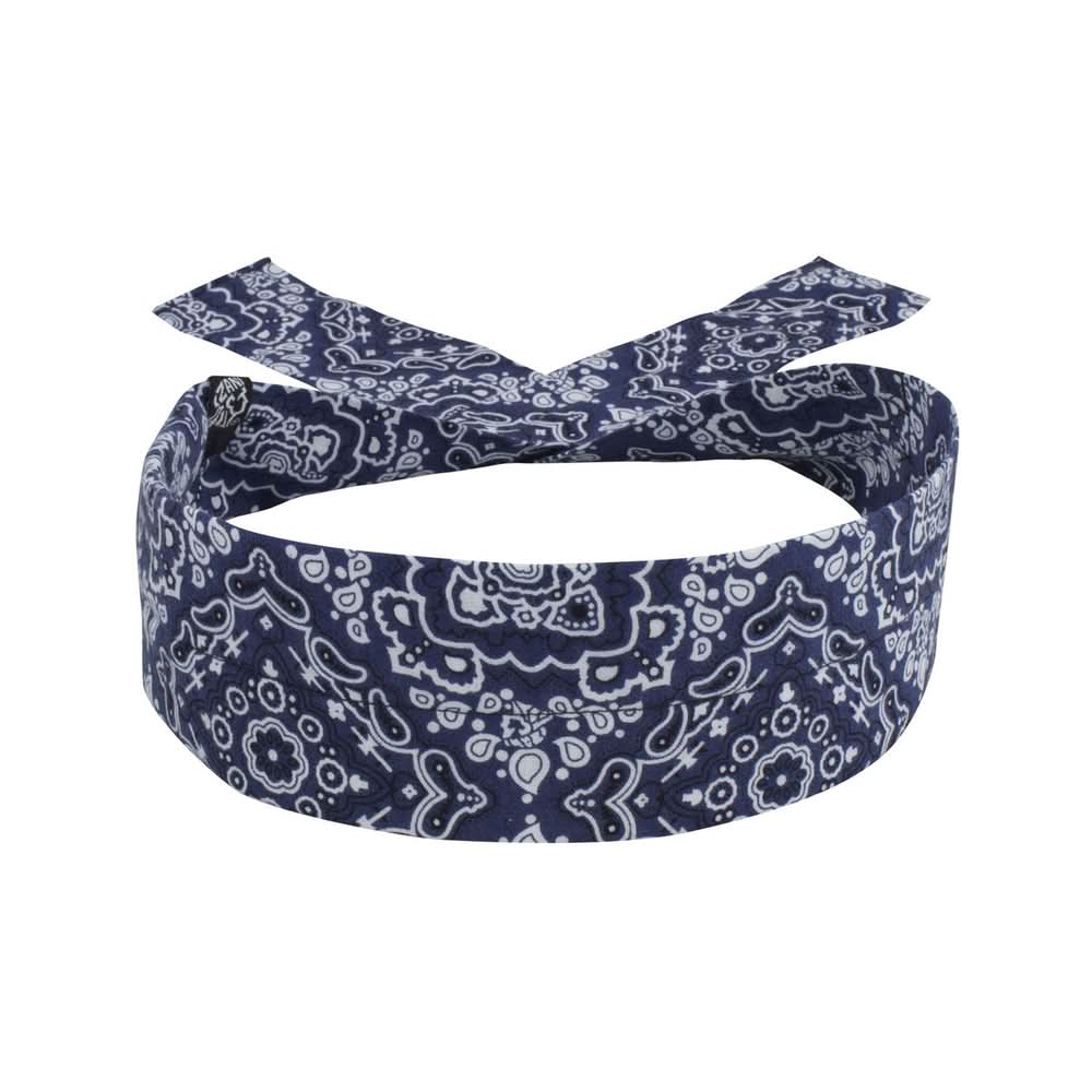 DC111 Cooldanna® Navy Paisley Cooldanna ZAN Headgear
