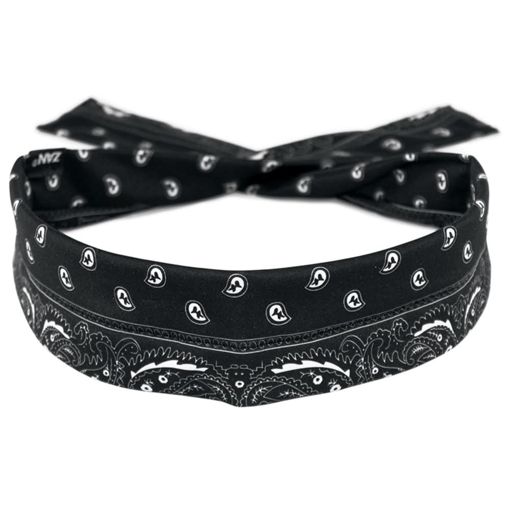 DP101 Cooldanna® Polyester, Black Paisley Cooldanna ZAN Headgear