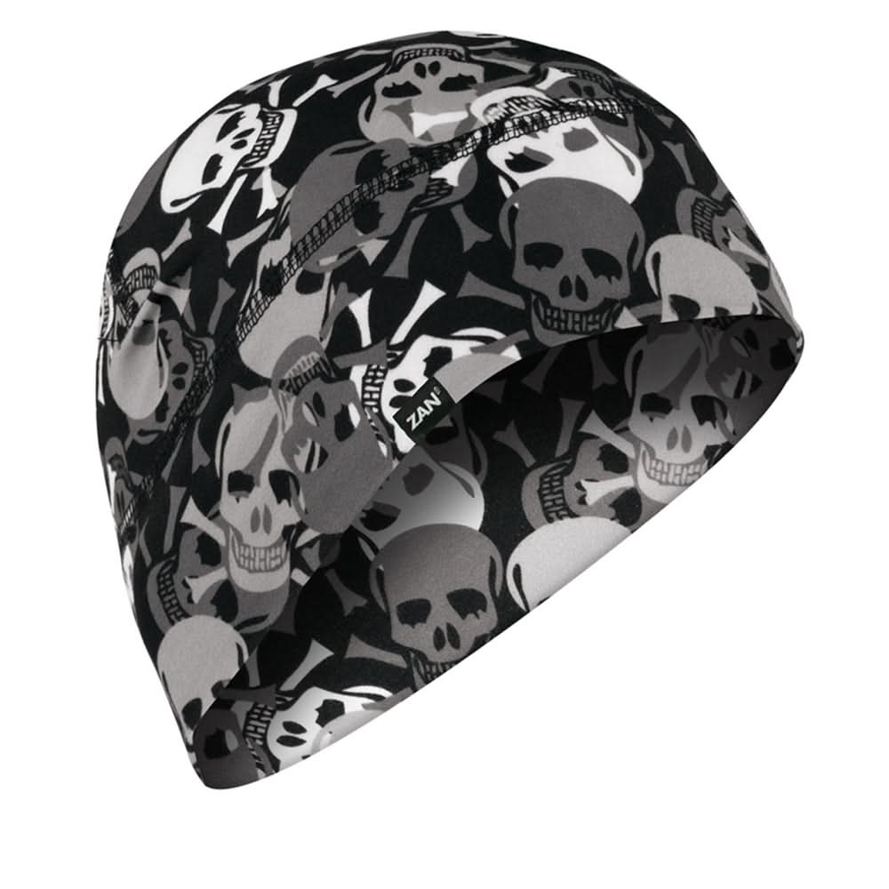 WHLL424 Helmet Liner/Beanie SportFlex(tm) Series, All Over Skull ZANHEADGEAR ZAN Headgear