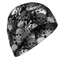WHLL424 Helmet Liner/Beanie SportFlex(tm) Series, All Over Skull ZANHEADGEAR ZAN Headgear