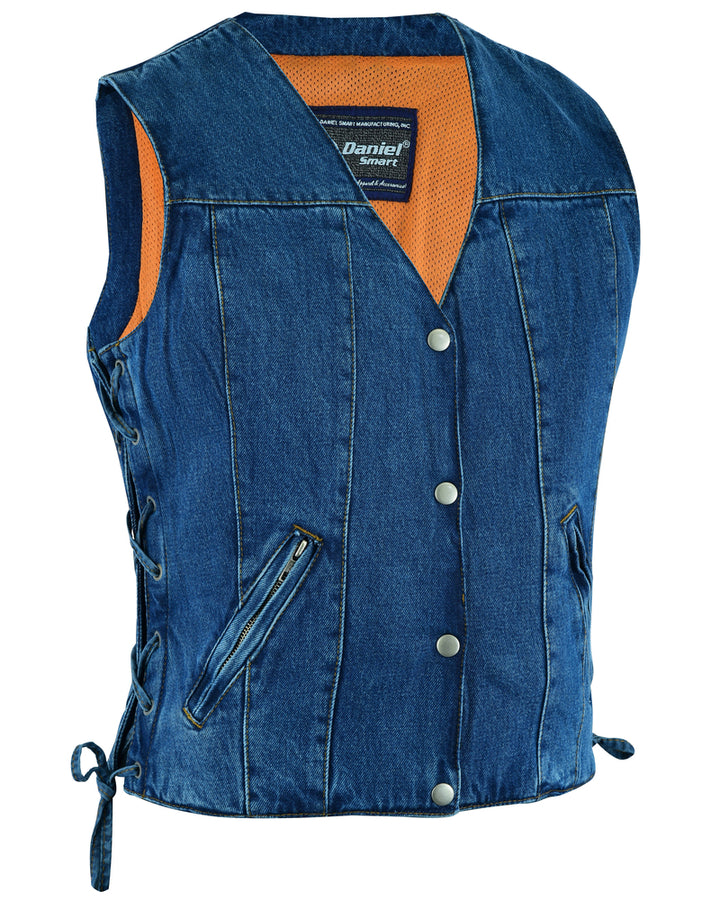 Blue Rider womens denim vest