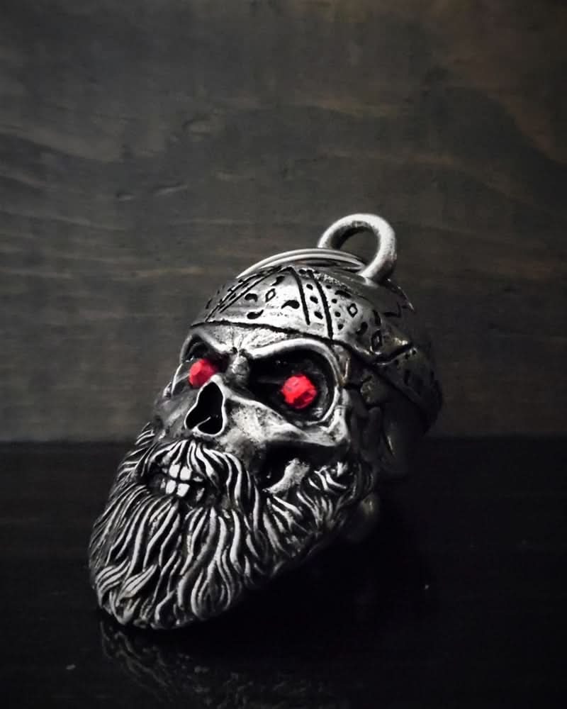 BB-97 Old School Biker Skull Diamond Bell Bravo Bells Bravo Bells