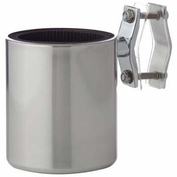 GFCUPUNV Universal SS Cup Holder Motorcycle Mounts Maxam