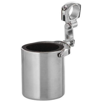 GFCUPHSS SS Motorcycle Cup Holder Motorcycle Mounts Maxam