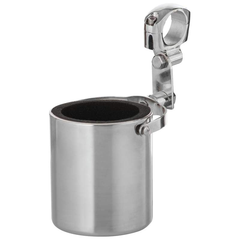 GFCUPHSS SS Motorcycle Cup Holder Motorcycle Mounts Maxam