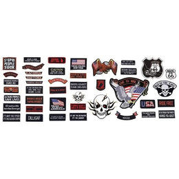 GFPATCH42 42PC Embroidered Patch Set Miscellaneous Renegade Classics