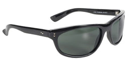 81012 Dirty Harry MC Sunglass Wrap Blk/Dk Green Lens Sunglasses Pacific Coast Sunglasses