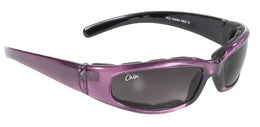 43023 Rally Wrap Padded Blk Frame/Purple Pearl/Gry Fade Sunglasses Pacific Coast Sunglasses