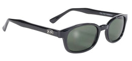 2126 KD's Blk Frame/Dark Green Lens Sunglasses Pacific Coast Sunglasses
