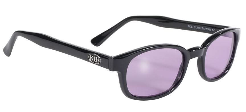 21216 KD's Blk Frame/Purple Lens Sunglasses Pacific Coast Sunglasses