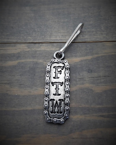 BZP-38 FTW Zipper Pull Zipper Pulls Bravo Bells