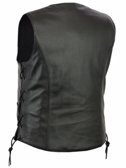Velesky Women's leather motorcycle vest Women's Leather Vests Renegade Classics