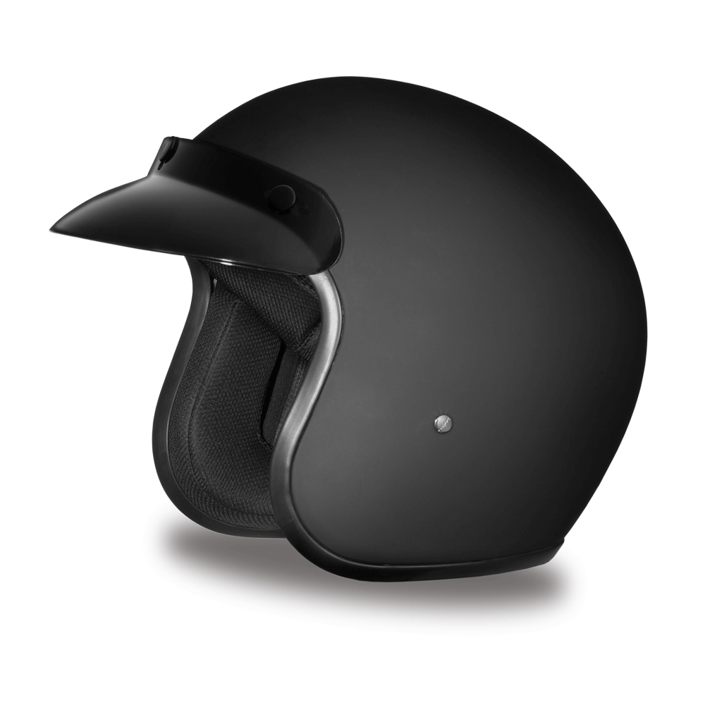 DC1-B D.O.T. DAYTONA CRUISER - DULL BLACK Helmets Daytona Helmets