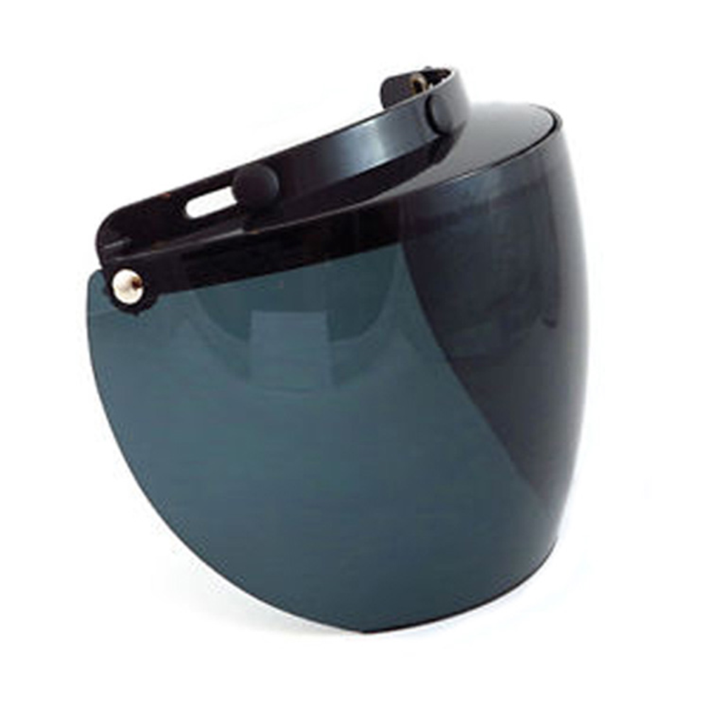 02-201 3 Snap Flip Shield - Hard Coated Smoke Helmet Accessories Echo
