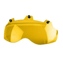 02-307 3 Snap Shorty Shield - Hard Coated Amber Helmet Accessories Echo