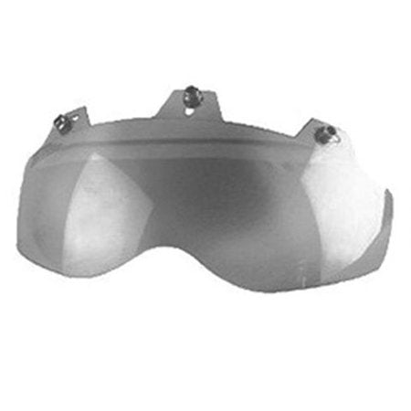 02-311 3 Snap Shorty Shield - Hard Coated Silver Mirror Helmet Accessories Echo
